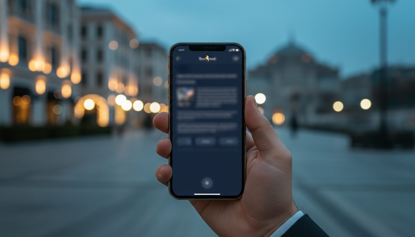 Rezervasyon — mobil rezervasyon arayüzü