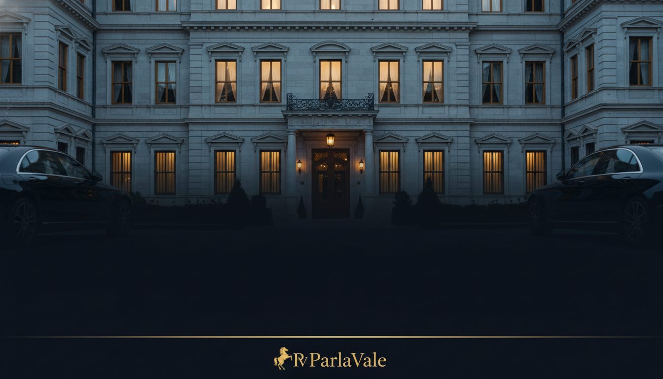 ParlaVale vale çağır — lüks araç arka plan